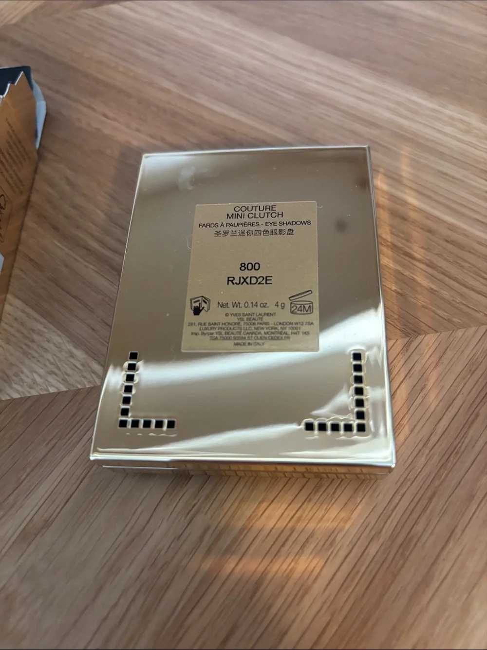 NIB YSL Eye Shadow Palette in Over Doré